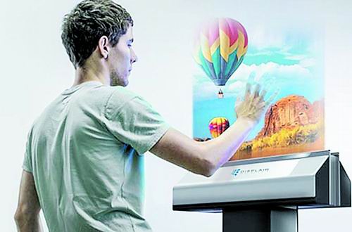 空气显示触摸屏:隔空也能操作自如