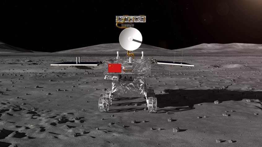 嫦娥四号着陆器月球车外观首次公布 月球车全球征名