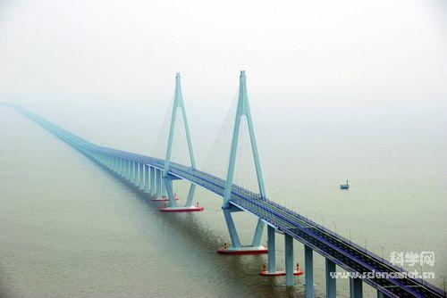 百年工程杭州湾跨海大桥强有力的技术支撑