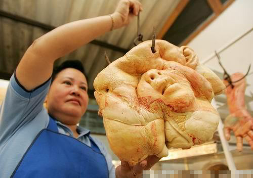 泰国超恐怖人体残肢面包 面包店就像停尸间 