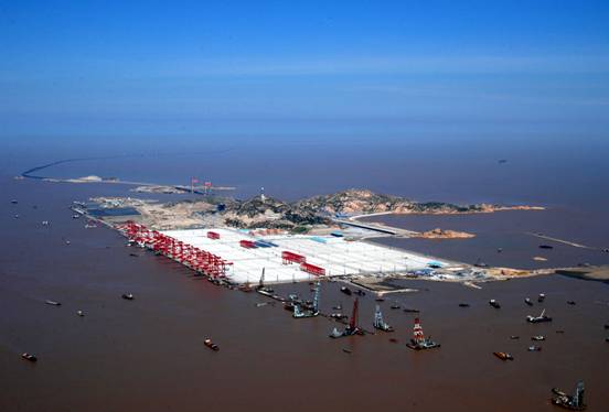 上海国际航运中心洋山深水港区工程